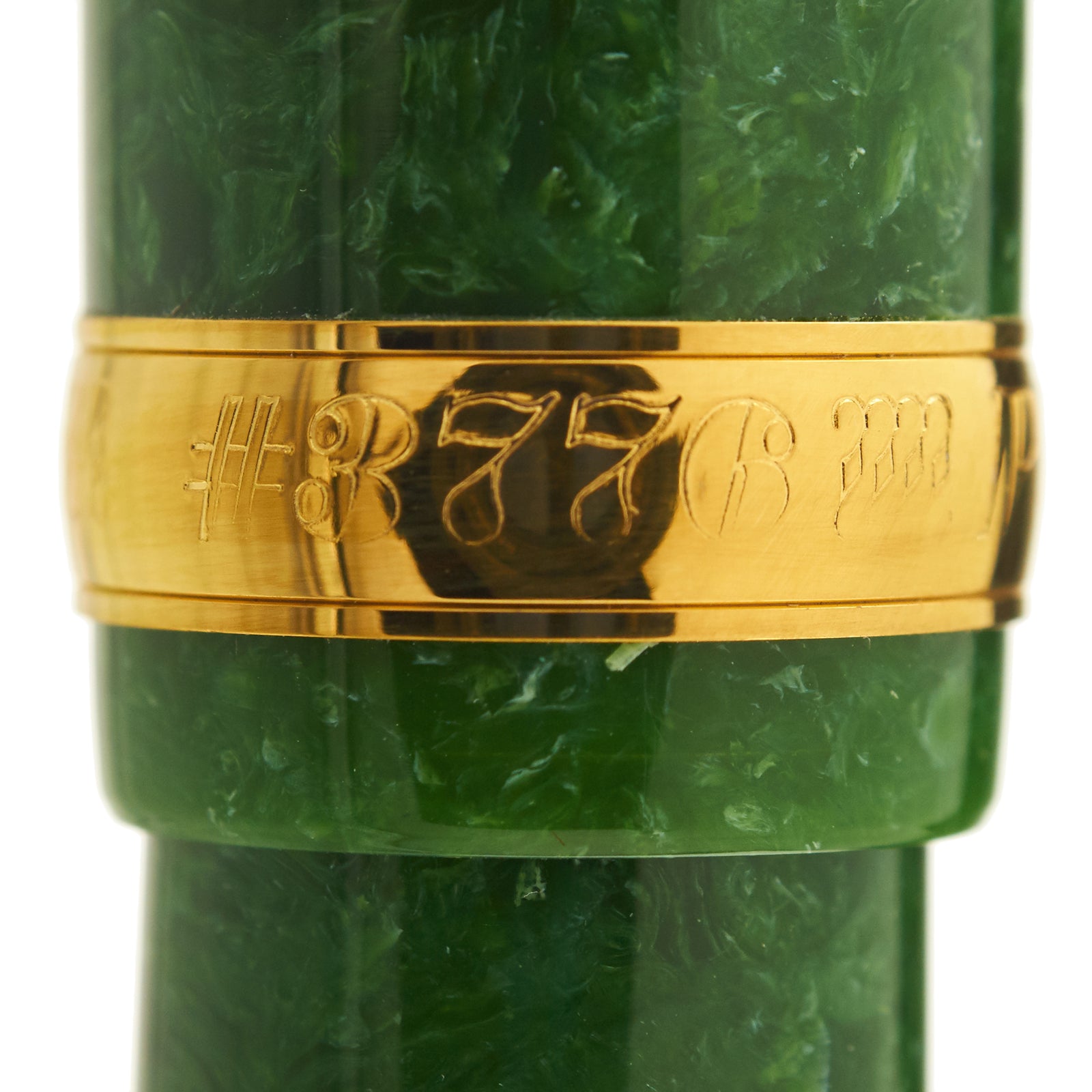 Platinum Celluloid Jade - nibs.com