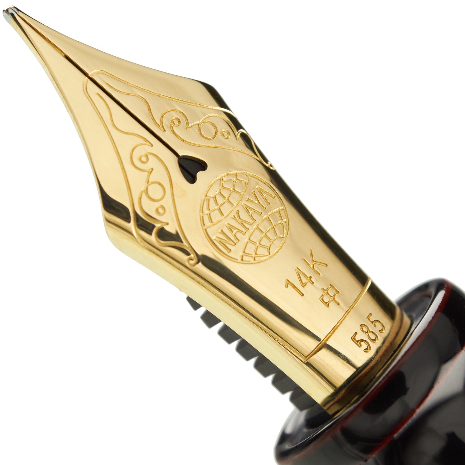 Nakaya Naka-ai Cigar Kuro-tamenuri - nibs.com