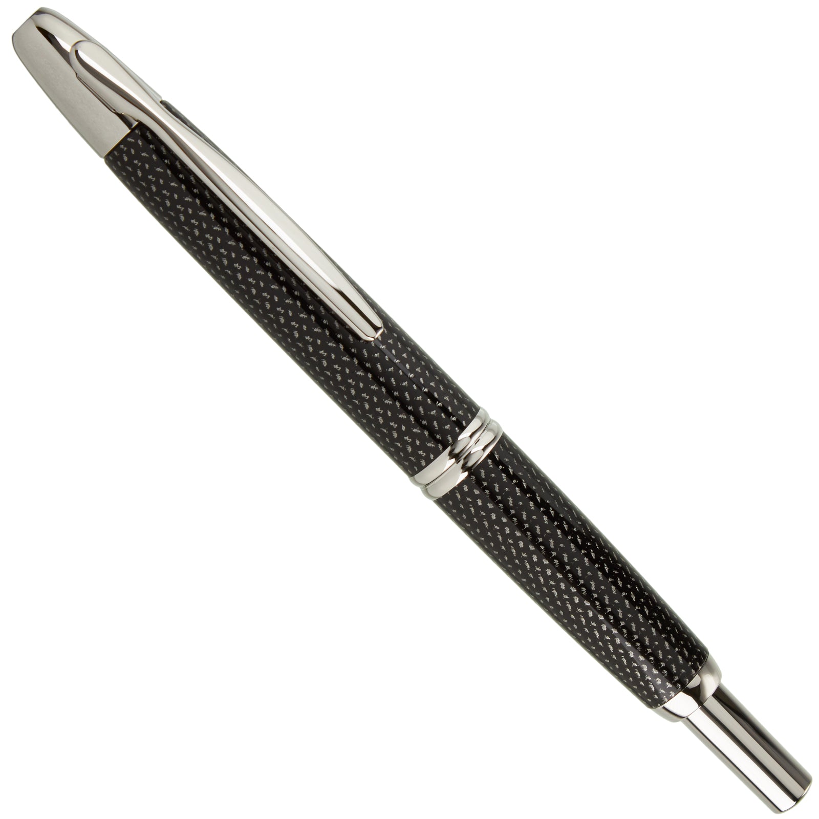 Pilot Vanishing Point Black Carbonesque - nibs.com