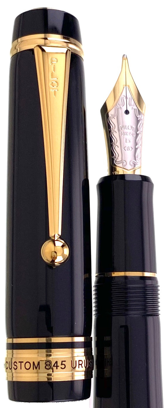 Pilot Custom 845 Black Urushi - nibs.com