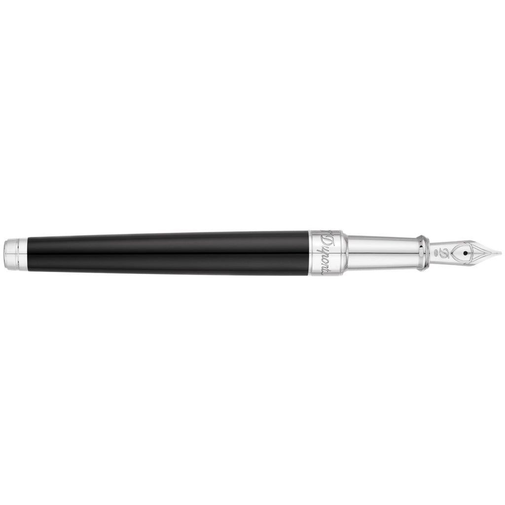 S.T. Dupont Line D Medium Palladium Black - nibs.com