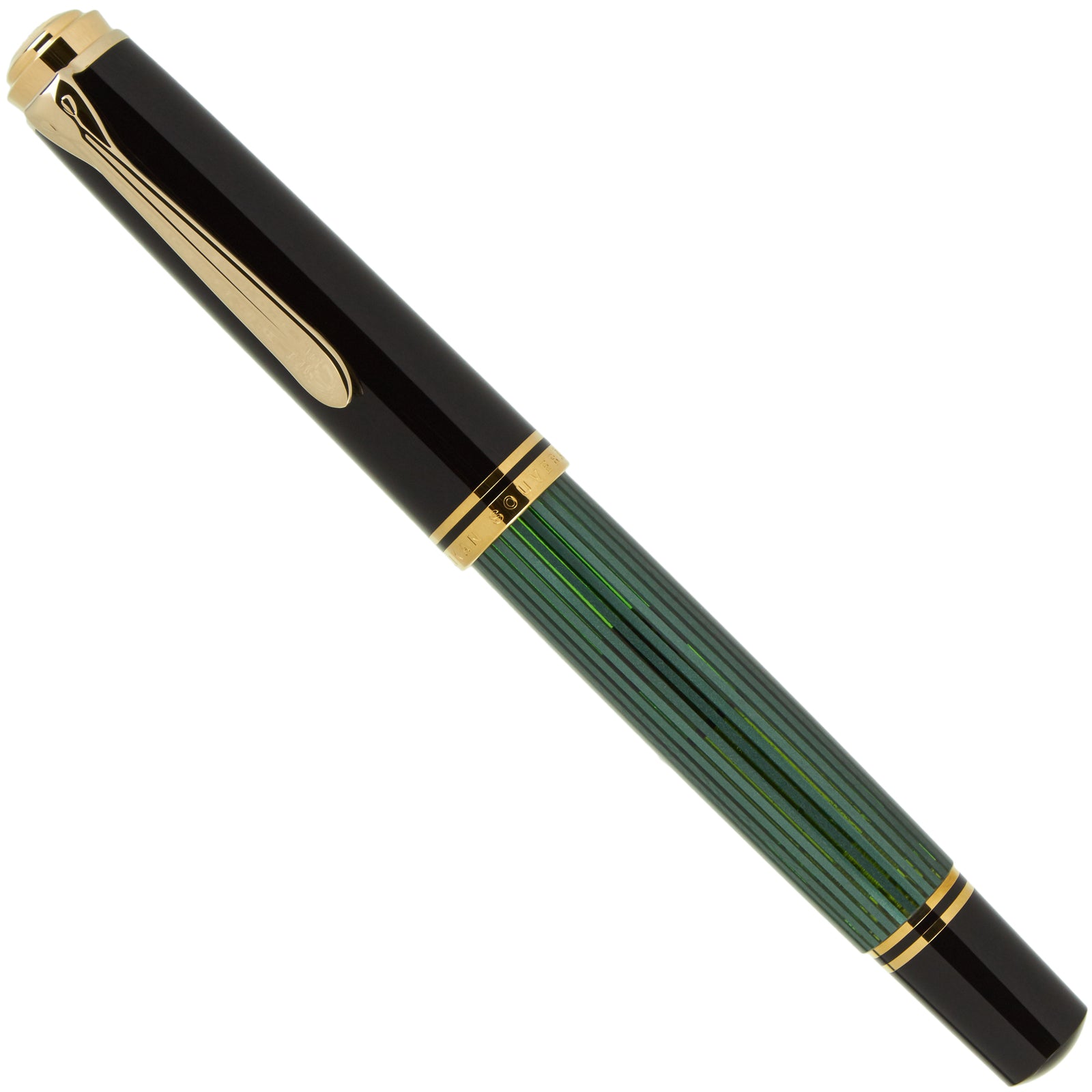 Pelikan Souverän M800 Green Stripe - nibs.com
