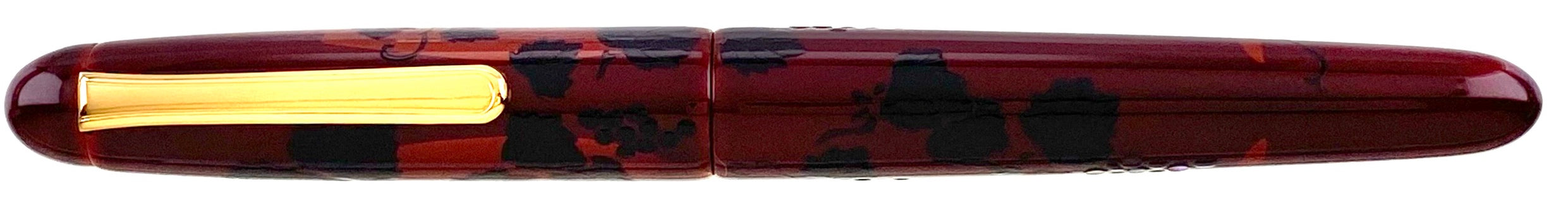 Nakaya Portable Writer Yakou Maki-e Grapes and Wine Glass - nibs.com