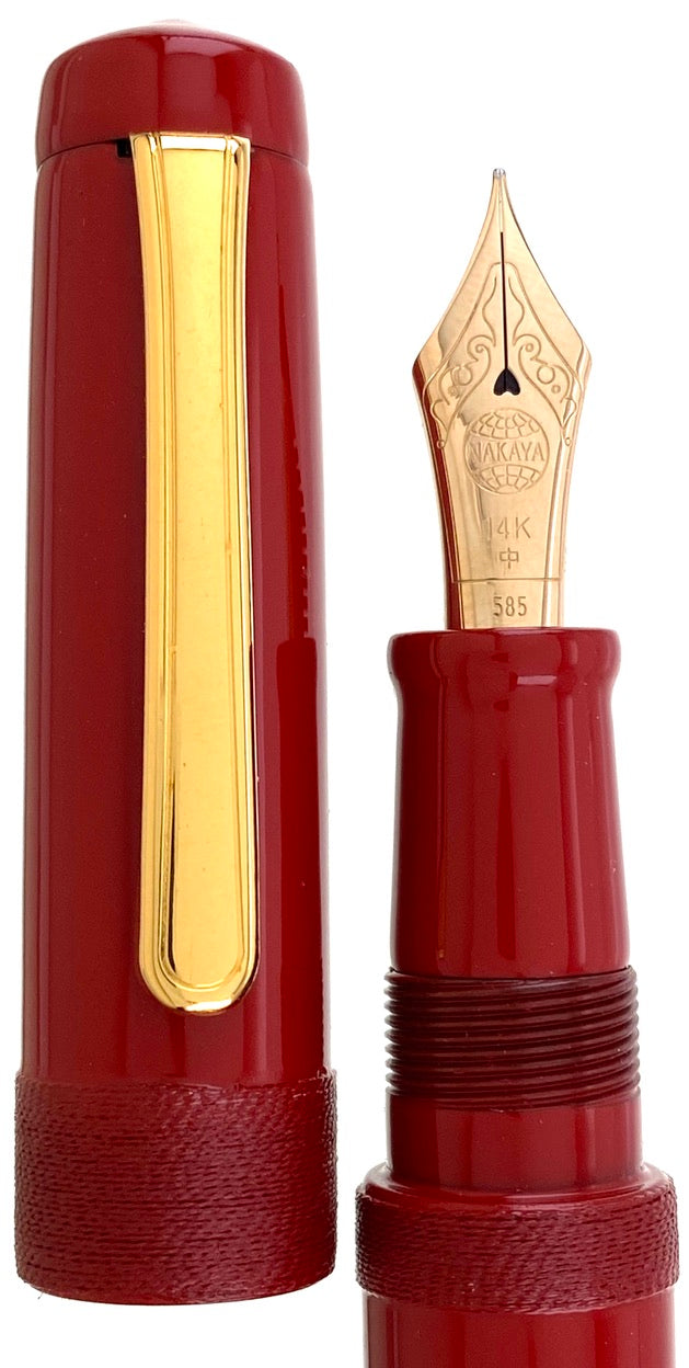 Nakaya Piccolo Writer String Rolled Shu Polished - nibs.com