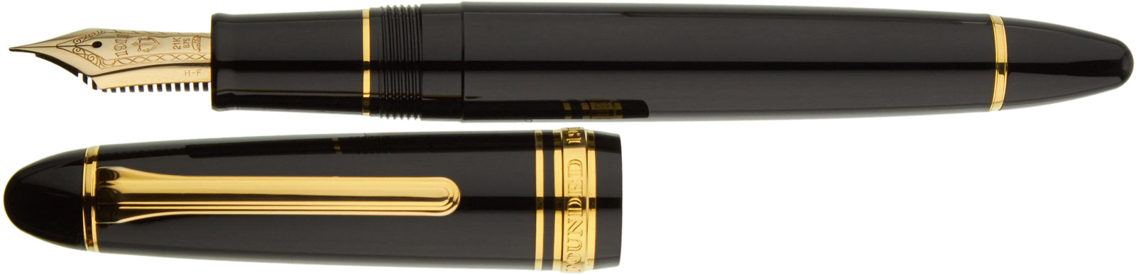 Sailor 1911 Full-Size Black Gold - nibs.com
