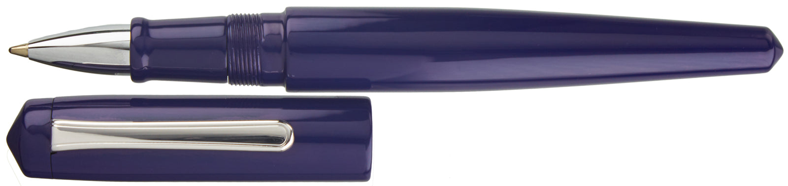 Nakaya Naka-ai Writer Ballpen Shobu Chrome - nibs.com