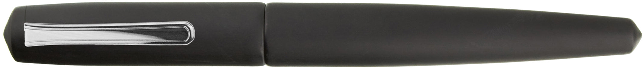 Nakaya Naka-ai Writer Ballpen Matte Black Chrome - nibs.com