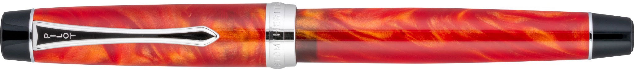 Pilot Custom Heritage SE Marble Orange - nibs.com
