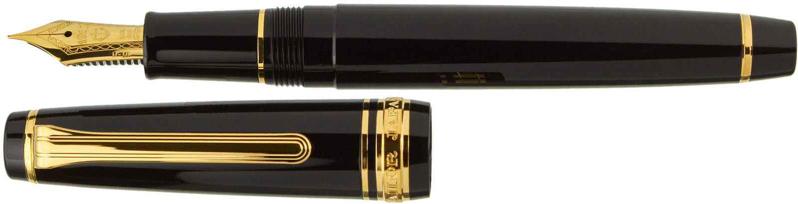 Sailor Pro Gear Slim Black Gold - nibs.com