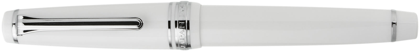 Sailor Pro Gear Slim White Silver - nibs.com