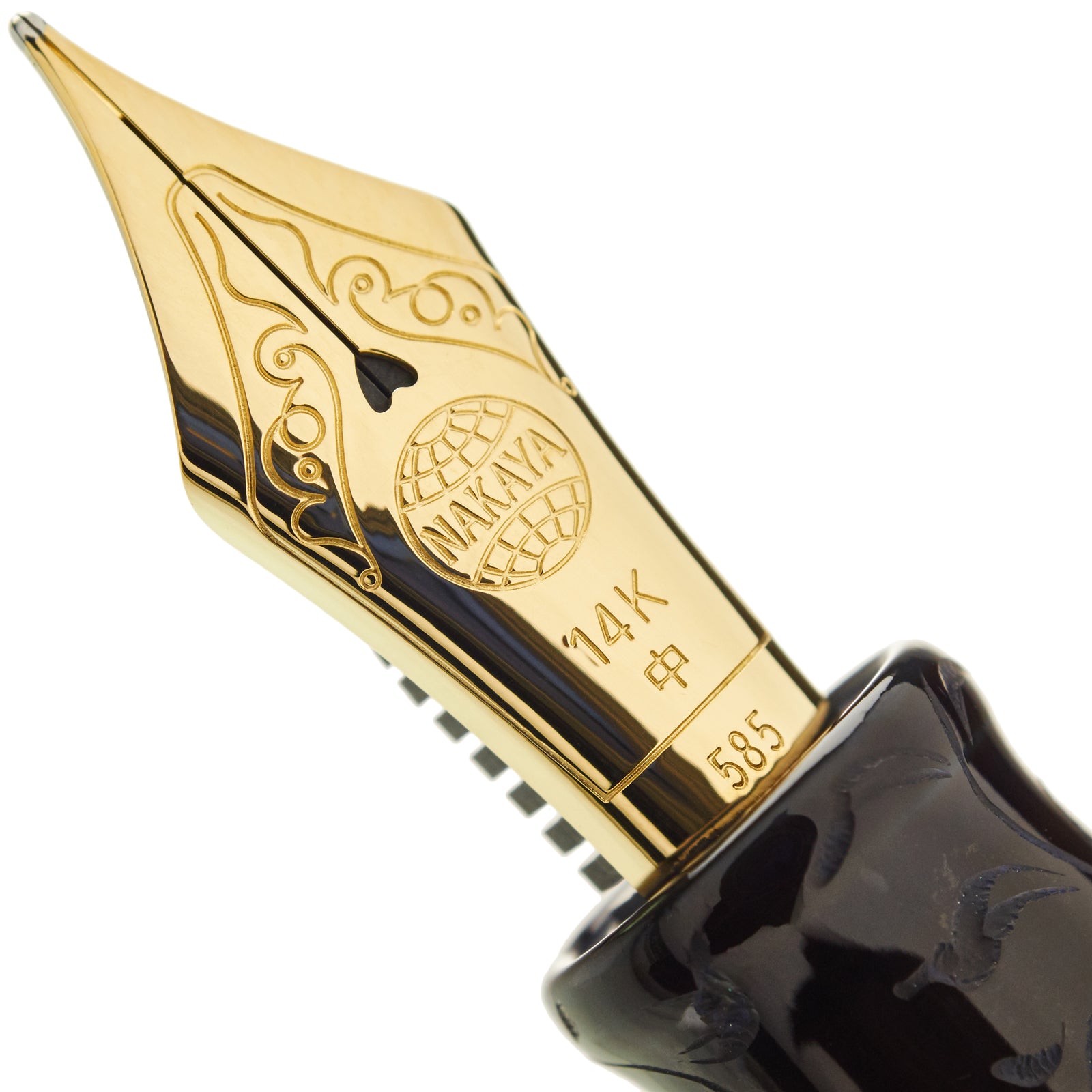 Nakaya Naka-ai Cigar Housoge Kikyo-Tamenuri Charcoal - nibs.com