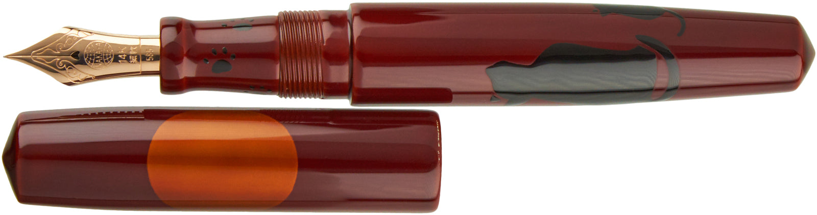 Nakaya Piccolo Cigar Kuro-tamenuri - nibs.com