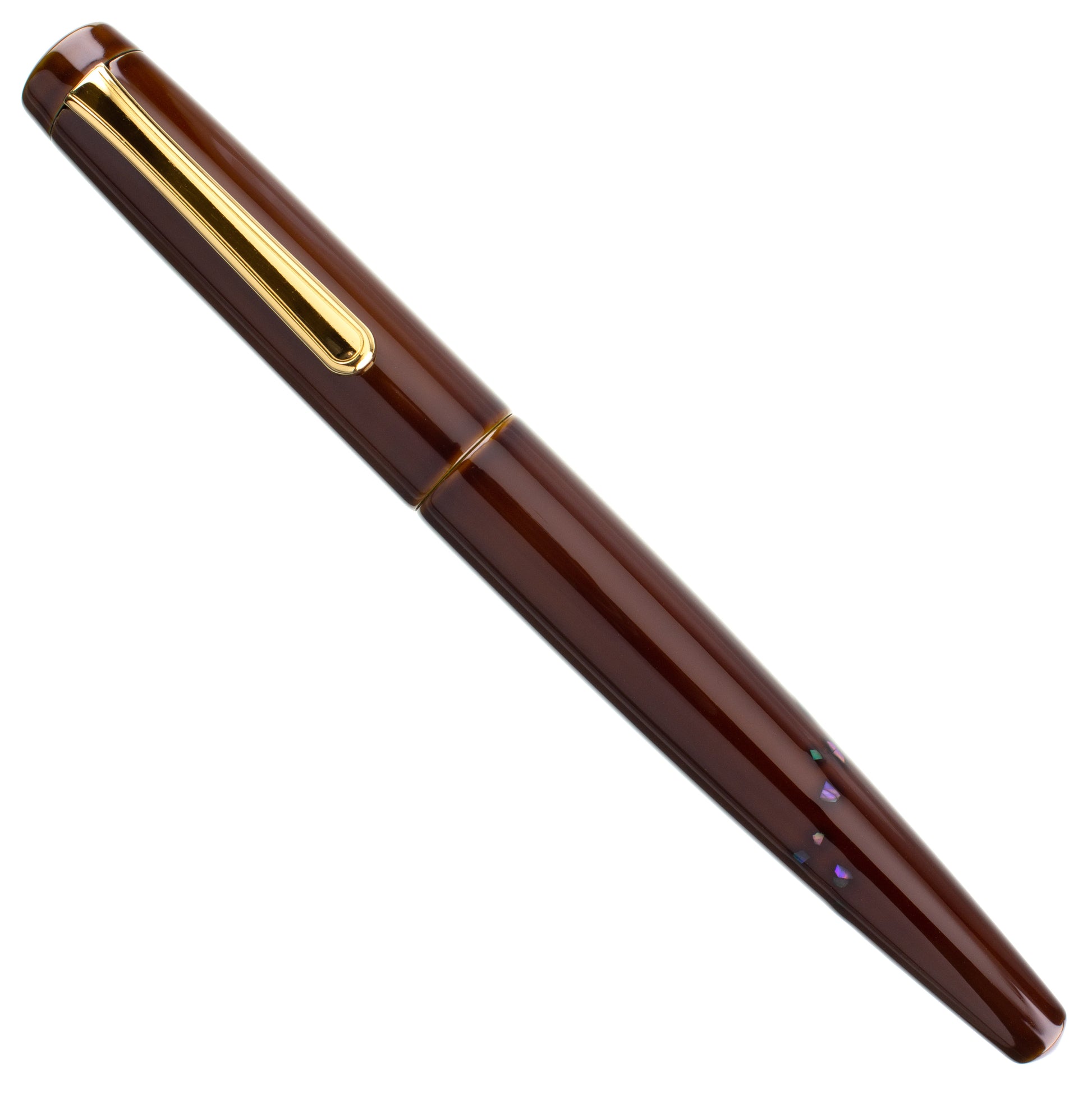 Nakaya Naka-ai Writer Blue Rose with Raden - nibs.com