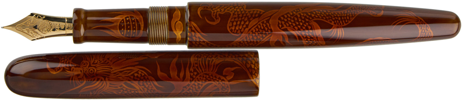 Nakaya Long Cigar Ascending Dragon Heki-tamenuri - nibs.com
