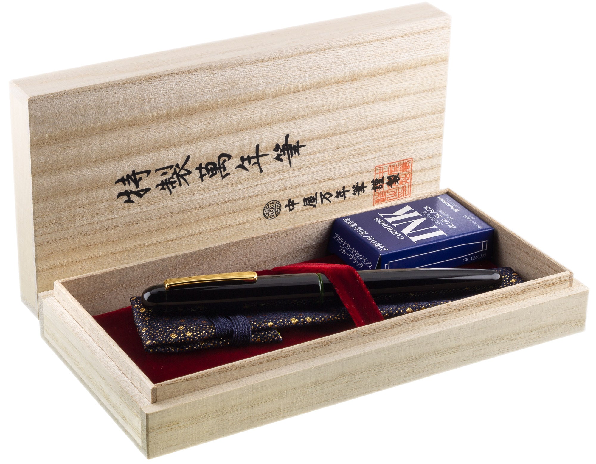 Nakaya Long Writer Midori-tamenuri - nibs.com