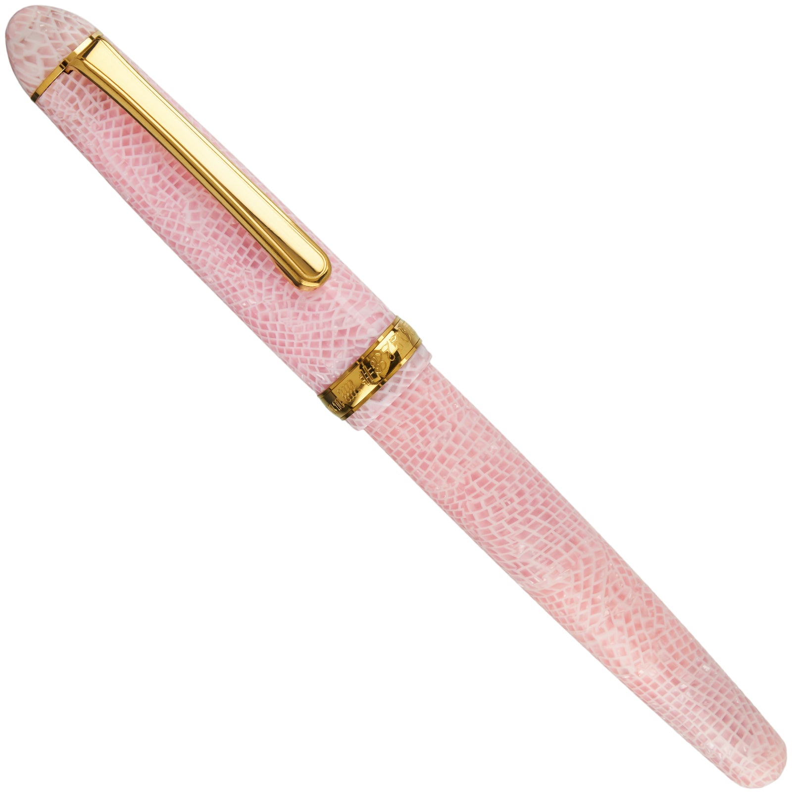 Platinum Celluloid Cherry Blossom - nibs.com