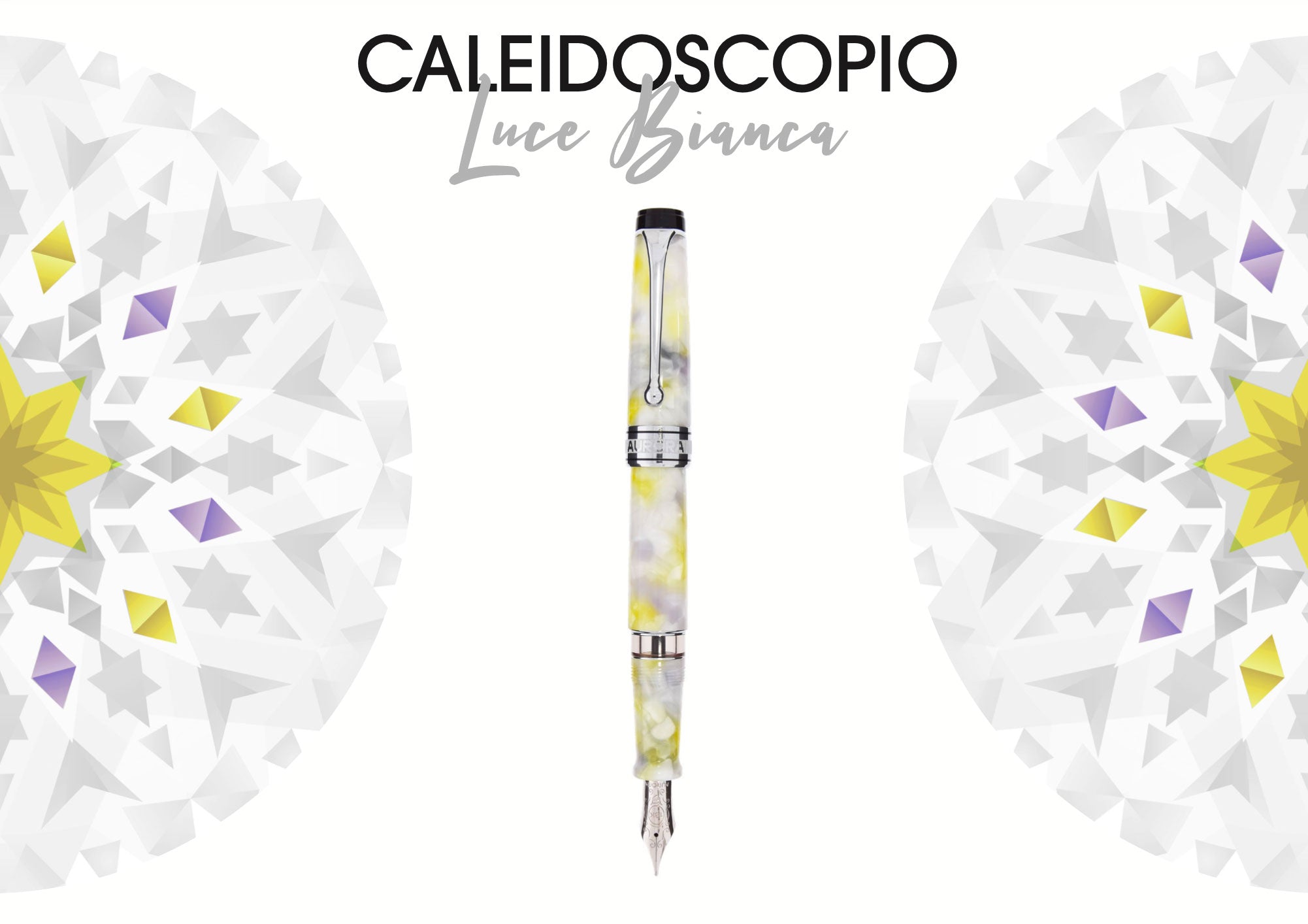 Aurora Optima Caleidoscope Luce Bianca Limited Edition - nibs.com