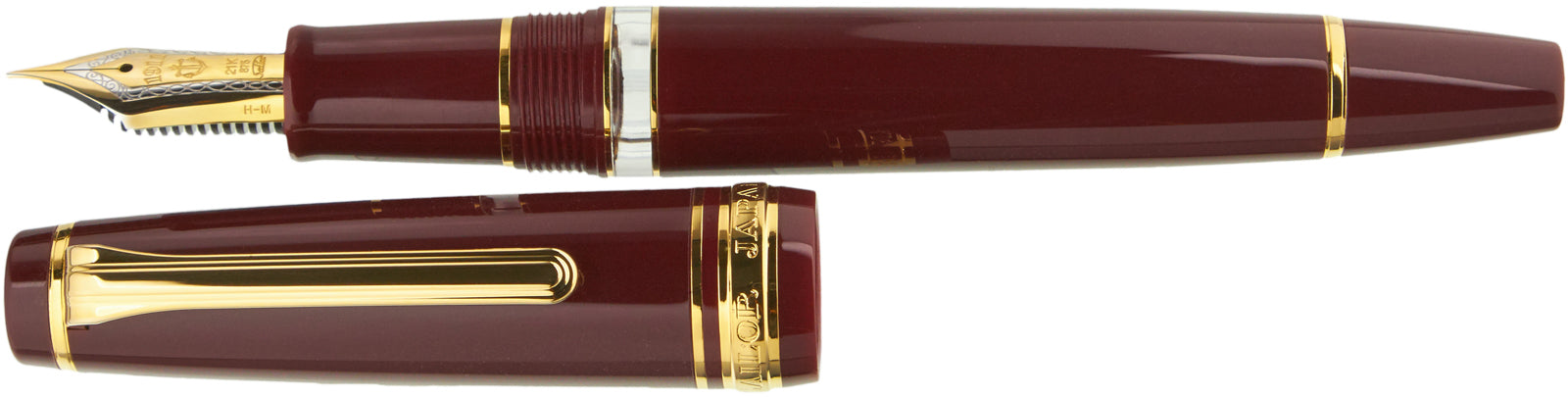 Sailor Pro Gear Classic Realo Maroon Gold - nibs.com