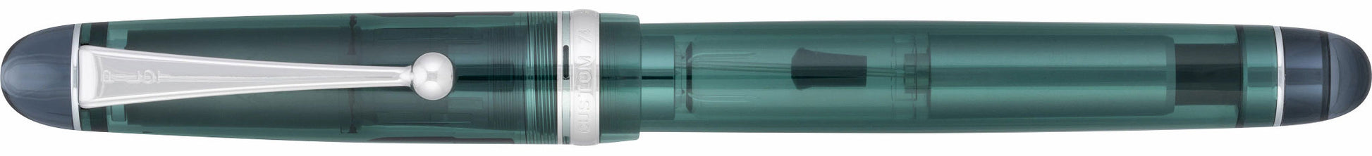 Pilot Custom 74 Forest Green Demonstrator - nibs.com
