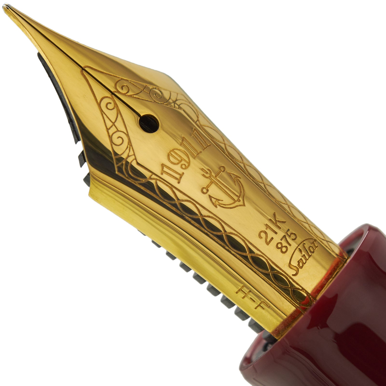 Sailor 1911 Full-Size Burgundy Gold - nibs.com