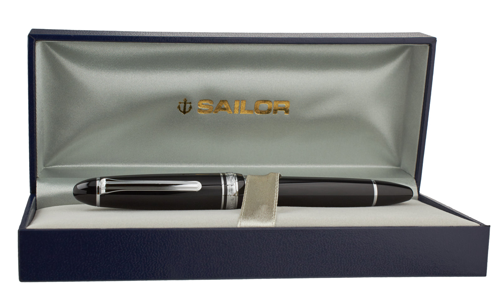 Sailor 1911 Full-Size Realo Black Silver - nibs.com